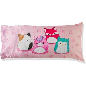 Squishmallows Silky Satin Standard Beauty Silky Satin King Size Pillowcase Cover